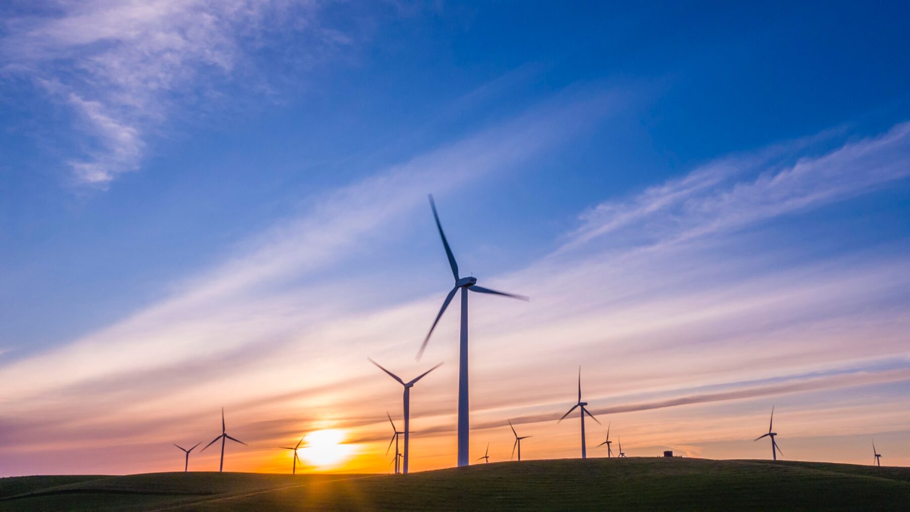 parque eólico, fonte de energia limpa e renovável