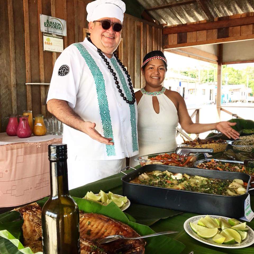 Empreendedora indígena se destaca com gastronomia ancestral cravada no meio da floresta amazônica